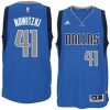 mavericks 41 dirk nowitzki 2015 new blue jersey